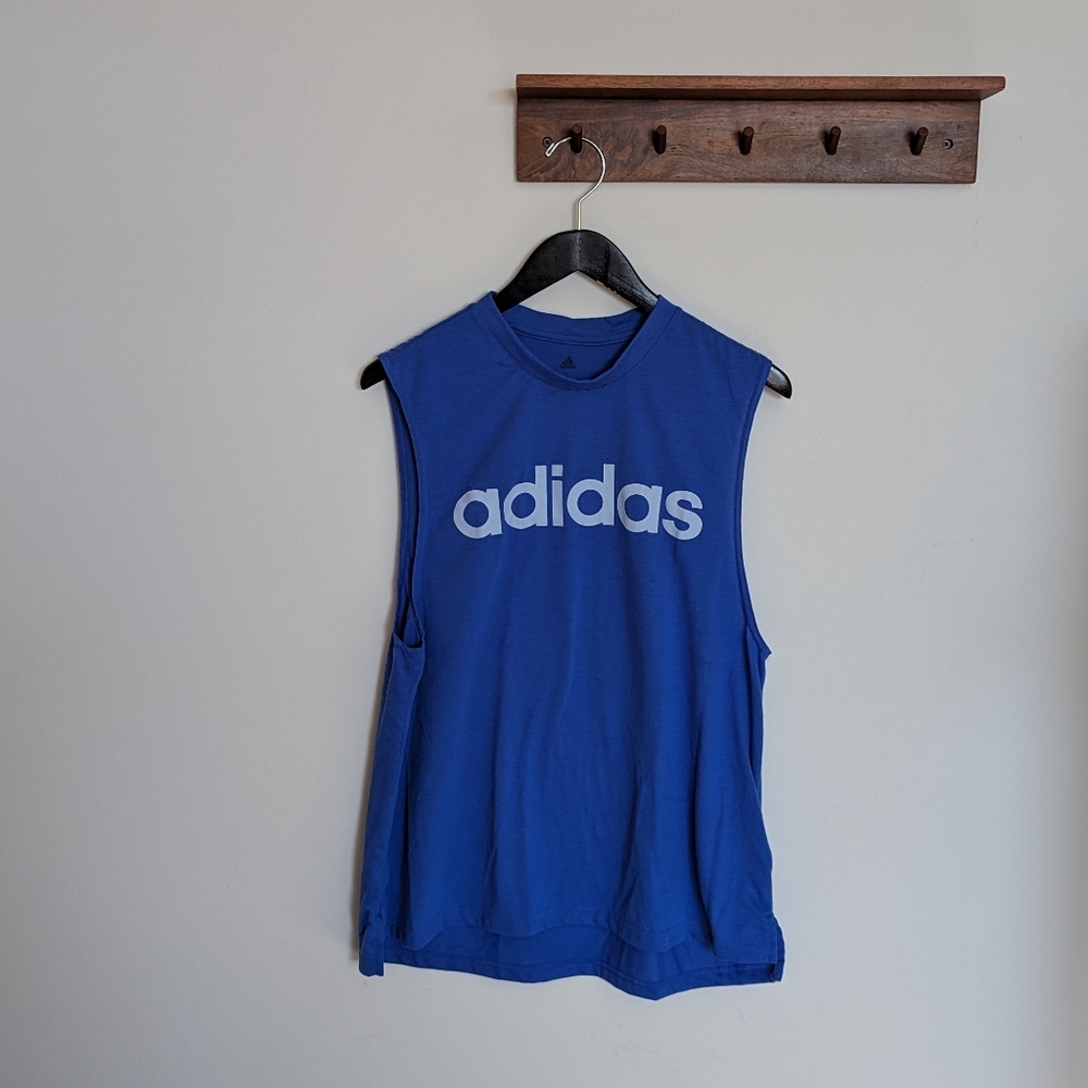 [Adidas] Blue Tank Top